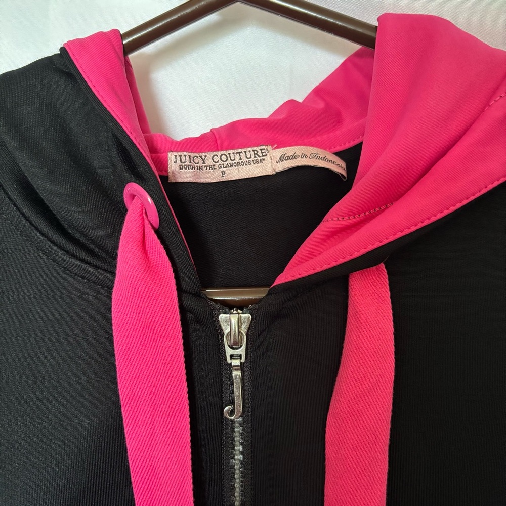 Juicy Couture Downward Dog Jacket – Pink & Black Yoga Line